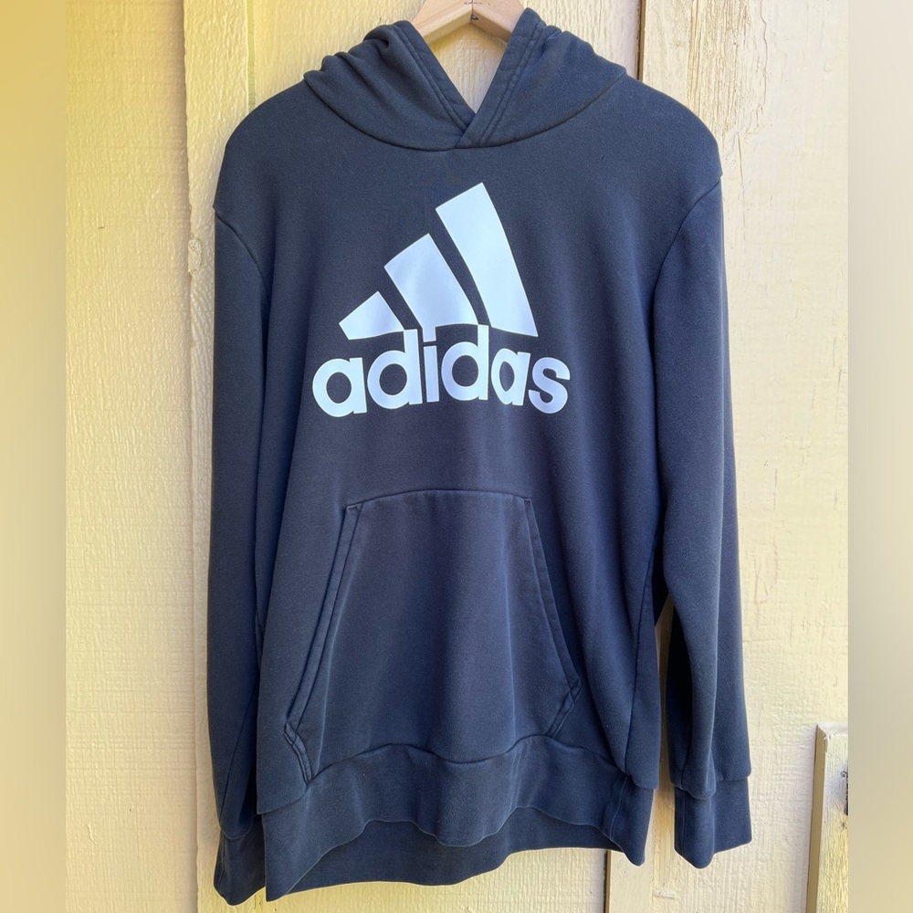 Black Adidas Hoodie size L